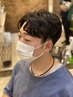 【Men's】メンズカット+ツイストスパイラルパーマ￥9000 [日野/日野駅]