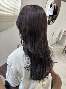 グラフ 立川(Graph.) ラベンダーアッシュミディアムロングレイヤー