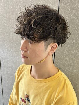 ニアウ 太田店(Niau) スペインカールシャドウパーマスパイラルパーマ波巻きパーマ眉毛