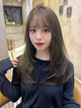 ロンドローズ 名古屋(Lond damaskRose) 顔周り ボブ 韓国 レイヤー ダブルカラー 名駅 リタッチ 509