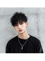 ヘアーメイク コラソン(hair make corazon)&nbsp;黒髪ボブルフネビージュ小顔ワンレン韓国マッシュ