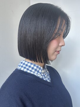 デコ(DECO) 【風和】まとまる切りっぱなしボブ