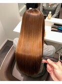 ロングストレート/艶髪縮毛矯正/髪質改善/透明感/10代20代30代