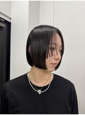 顔周りレイヤー×ボブ