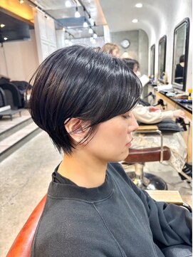 エトネ ヘアーサロン 仙台駅前(eTONe hair salon) 20代　30代　くびれショート