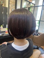 ヘアーラウンジ アンフィ 井土ヶ谷(Hair Lounge Anphi)&nbsp;【Before after】ショートボブ