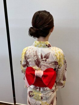 ライズ(RISE)の写真/着付けもヘアセットもトータルでお任せ☆思い出に残る大切な日を華やかに彩るスタイルに♪