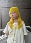 イエローレイヤー顔周りレイヤー
