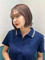 ロンド レグリーズ 立川(Lond leglise)&nbsp;くびれヘア/顔周り/韓国/ボブ/レイヤーカット/前髪/カラー/立川