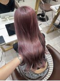 ホワイトブロンド/イメチェンヘアスタイル/ラベンダーカラー