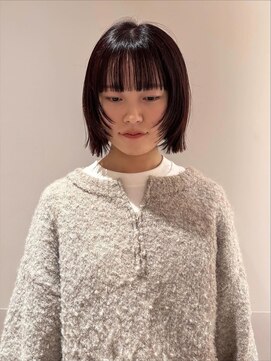 マイル 渋谷(mile) 暗めカラー×かしすから！カシスカラー