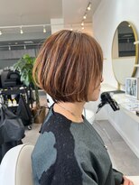 アルトル 池袋(altru) 大人かわいい丸みのあるショートボブ