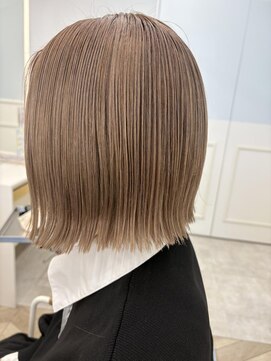 ヘアーアンドメイク ニューヨークニューヨーク 姫路店(Hair&Make NYNY) ハイトーンミニボブ