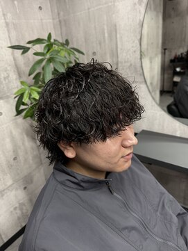 ノーン(NONE) 波巻きパーマ