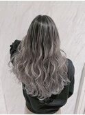 店長今里☆グレーバレイヤージュ☆