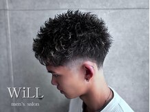 メンズスパイキーショート