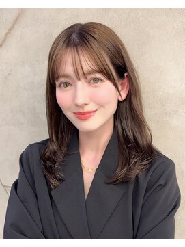 ロンドアヴァントゥス 池袋(Lond aventus) 韓国レイヤー/韓国風/ボブ/髪質改善/黒髪/ブリーチなし〔池袋〕