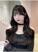 ♪くびれ巻き/韓国ヘア/ワンホンヘア/うる艶縮毛矯正/髪質改善