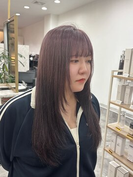 ロゼル(ROSEL) *残留を活かしたピンクグレージュルーツ