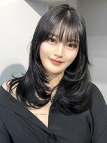 ヴェイン 渋谷(vain)&nbsp;ミディアムレイヤー大人スタイル