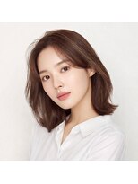 ヘアアンドメイク 心座(hair&make)&nbsp;軽やかな大人ミディアム