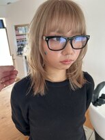 ギャザー 豊橋(Gather) ミルクティーブロンド