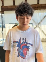 キーダ(KEEDA)&nbsp;黒髪×メンズパーマ
