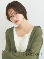 ソーエン バイ ヘッドライト 札幌琴似店(soen by HEADLIGHT)&nbsp;小顔魅せハンサムショートイメチェン前髪あり韓国レイヤーウルフ