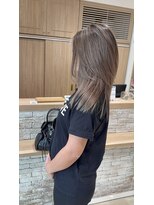 クレア 上大岡(CREA)&nbsp;白髪ぼかしハイライト縮毛矯正ダブルカラー髪質改善30代40代50代