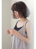ラフ&抜け感パーマボブ◎