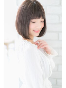 カノン(canon) 【canon】360°美シルエット☆王道の切りっぱなしボブ