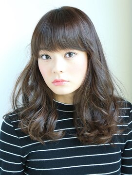 クラルス(Clarus) ラフにゆれるセミロングウェーブ【中山】