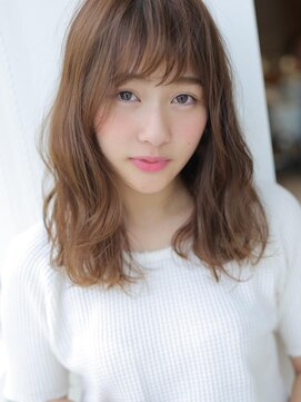 アグ ヘアー ペルラ 和泉府中駅前2号店(Agu hair perla) リラクシー×しっとり☆小顔モテミディ