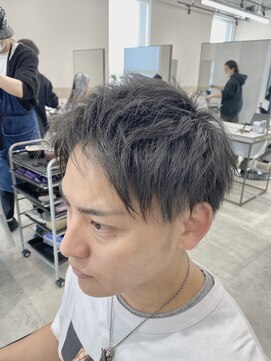 エイト ヘアサロン 渋谷本店(EIGHT) 爽やかにキマる!"アップバングショート"