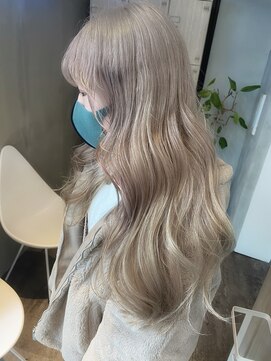 リンドトウキョウ(LINDO TOKYO) YA07_ホワイトミルクティー/Wカラー/ミルクティーカラー