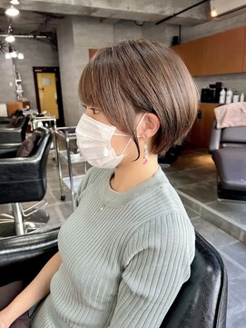 バーチョ(bacio) 丸みショート【麻生/札幌ショート/白髪】