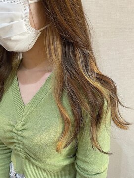 ヘアーデザイン アズール(Hair Design Azur) 【Azur】Yellow beige × blond