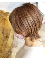 リミックスヴィラ(remix Villa)&nbsp;ハイライトがたっぷりのヘアカラー