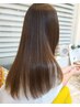 (初回限定)　カット+極上髪質改善トリートメントストレート