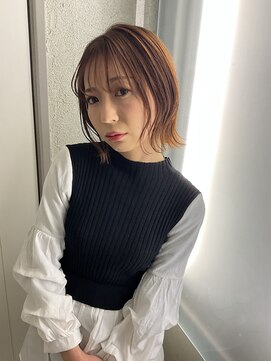 アンクス(anx) ナチュラル外ハネスタイル