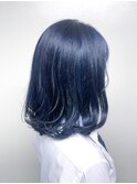 ブルーを強めに☆ネビージュ