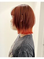 ベチカ(vetica)&nbsp;オレンジカラーのレイヤーボブ