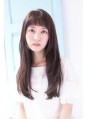 [shiomi H]前髪カットや顔周りカットもお任せ◎レイヤーロング