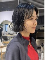 フィルムス 表参道(FILMS)&nbsp;くびれヘア/アプリコットオレンジ/髪質改善/縮毛矯正/表参道