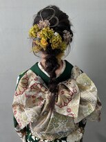 ライク ベター(like better)&nbsp;成人式編み下ろしアレンジ