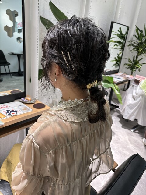 結婚式ヘアアレンジ/ヘアセット/20代30代40代◎岩田