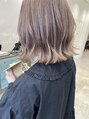 グロウ 恵比寿(grow)&nbsp;色落ちも可愛いハイトーンベージュ