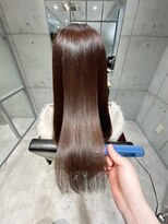 ネウィ 池袋(newi)&nbsp;【ダメージレス】ティアラ縮毛矯正＋ブラウンカラー
