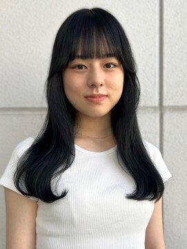 パーク 福岡天神西通り店(parc) くびれヘア　韓国ヘア　ダークアッシュ　顔周りカット　20代30代