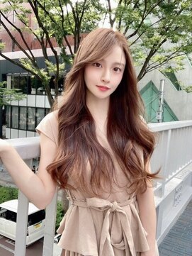 コア 表参道(COA) レイヤーカット/ウエットヘア/オリーブベージュ/表参道/表参道駅